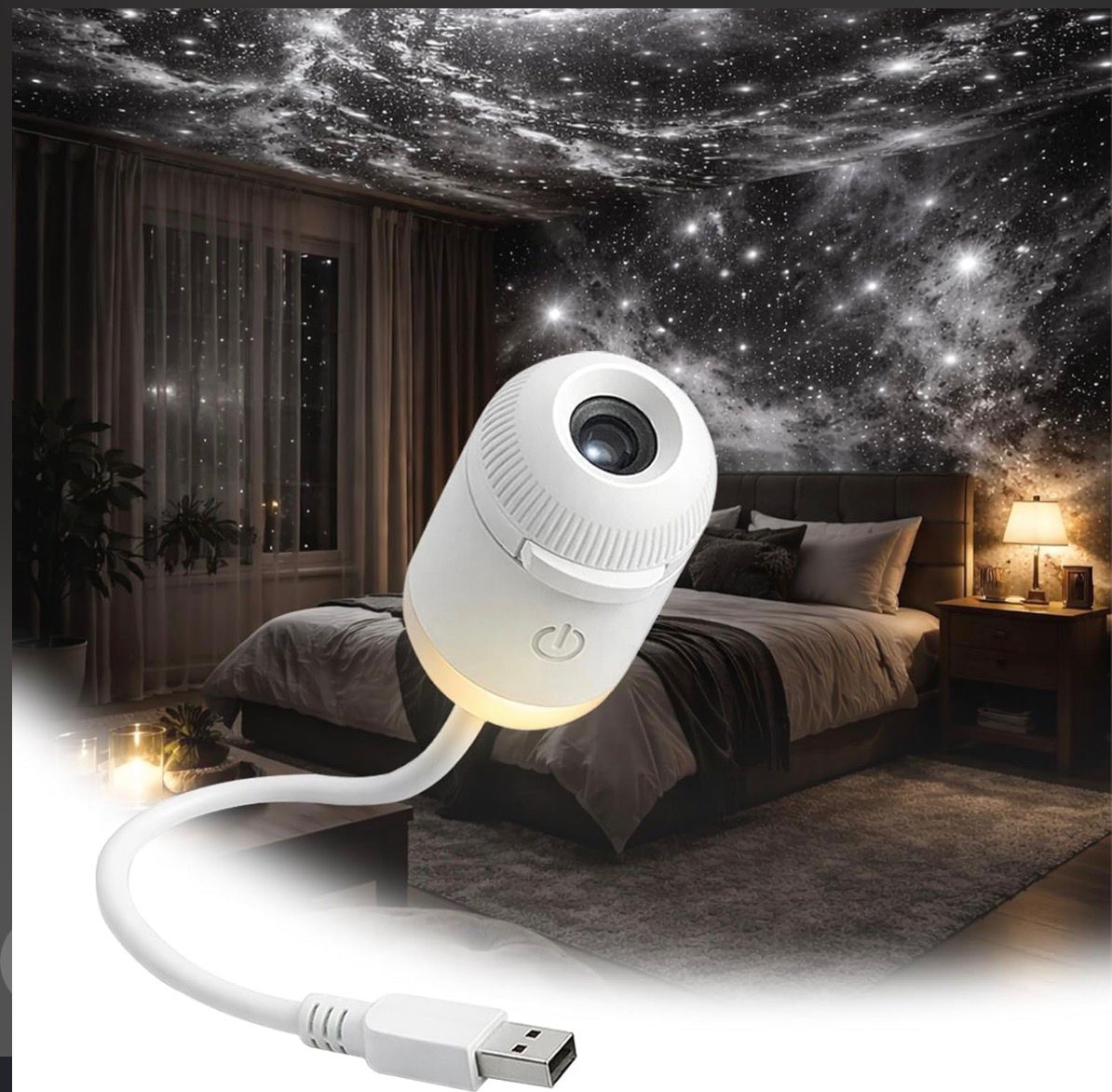 StarrySky™ LED Galaxy Projector